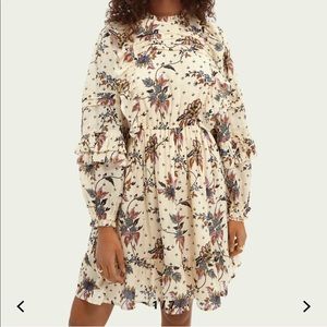 NWT Scotch & Soda Ruffled Dress